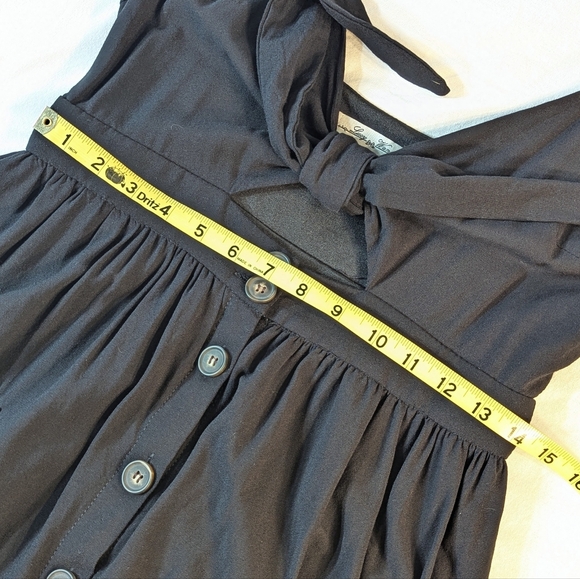 Lucy Wang Tie Midi Dress - Picture 6 of 13